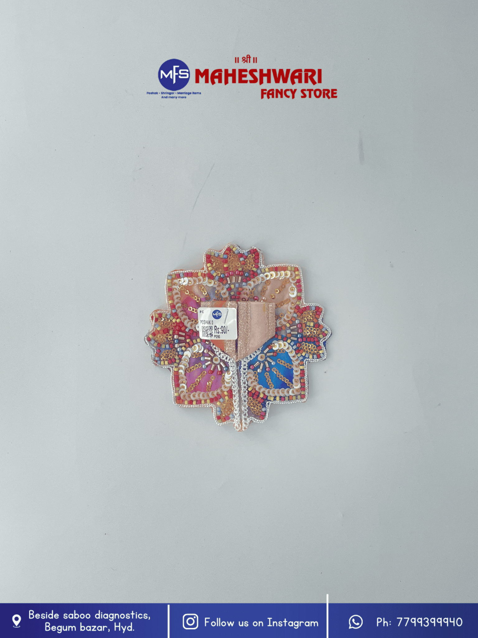 Maheshwari Fancy Store - Multicolor Holi Special Poshak